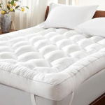 Decroom 4 Inch Memory Foam Mattress Topper